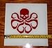 Captain America Hydra HQ Dark Red Vinyl Decal! 4.5