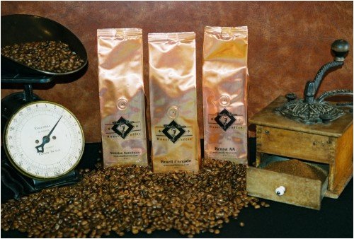 Whole Bean Charlie Bean Flavored Gourmet Coffee Sampler by Charlie Bean Coffee