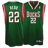 Michael Redd Jersey: adidas Green Swingman #22 Milwaukee Bucks Jersey - Large