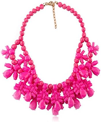 Torques Necklace & Pendant Costume Chunky Choker Design Pendant Fluorescence Necklaces Statement Jewelry Women