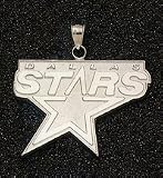 Dallas Stars Giant 2 W x 1 3/8 H Stars Logo Pendant - 14KT Gold Jewelry