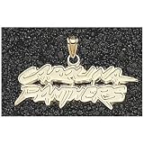 LogoArt Carolina Panthers 3/8 10K Gold Charm
