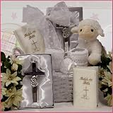 Bless This Baby Christening Gift Basket ~ Girl