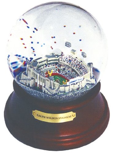 NFL Buffalo Bills Ralph Wilson Stadium Musical Snow Globe
