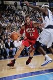 New Jersey Nets v Dallas Mavericks: Brook Lopez and Brendan Haywood Photographic Poster Print by Glenn James, 24x36