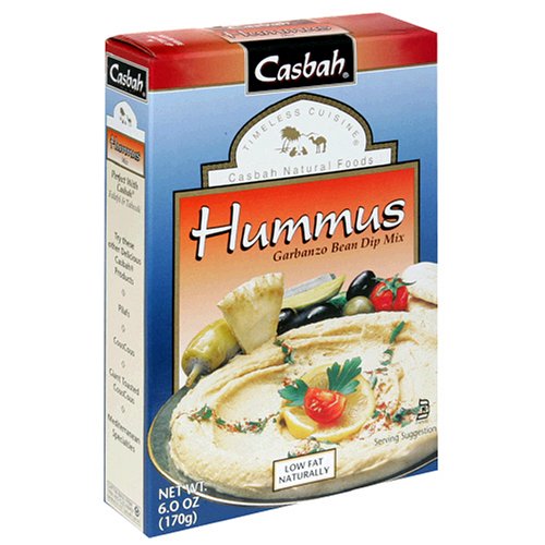Casbah Hummus, 6-Ounce Boxes (Pack of 12)