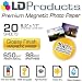 LD Glossy Inkjet Magnetic Photo Paper 8.5x11