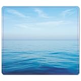 Fellowes Recycled Mouse Pad Nonskid Base 7-1/2 x 9 Blue Ocean Nonskid base  ....