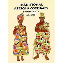Traditional African Costumes Paper Dolls
