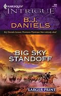 Big Sky Standoff (Larger Print Intrigue)