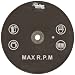 Weiler Tiger 1/4" Arbor, 0.035" Thickness, 4"Diameter, A60T Grit, Small Type 1 Reinforced Cut-Off Wheel