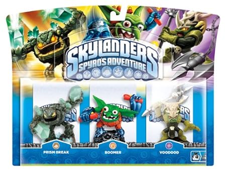 Skylanders: Spyro's Adventure - Triple Character Pack - Voodood, Boomer and Prism Break (Wii/PS3/Xbox 360/PC)