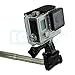 GoPro Pole by Goja - Extendable Telescopic Handheld Pole for GoPro Hero (1, 2, 3, 3+, 4) + MagicFiber Microfiber Cloth