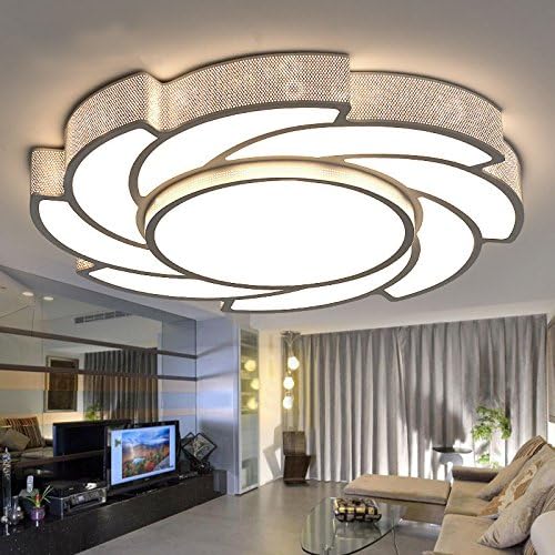 UZI-Living room lamp modern minimalist creative led ceiling lamps warm the atmosphere bedroom lamps,Diameter of 60
