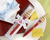 Happy Birthday Pen in Festive Party Gift Box with Imprinted Ribbon (Set of 18) - Baby Shower Gifts &