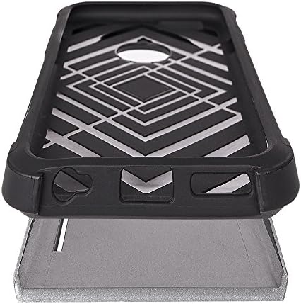 iPhone 6 Case,Magotan HEAVY DUTY Tough Armor Case for iPhone 6 (4.7-Inch)Powerful Protective &amp; Adding Bank Card to Make the Case Stand (Grey)