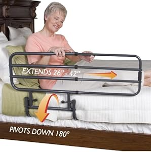 Stander EZ Adjust Bed Rail + Organizer Pouch