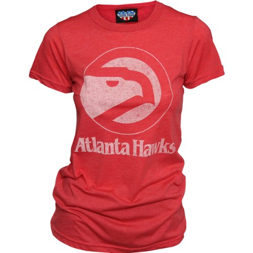 Junk Food Atlanta Hawks Women's Heathered T-Shirt Large