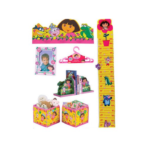 Nickelodeon Dora The Explorer 10 Piece Room Décor In A Box 51MGjNJePRL Nickelodeon Dora The Explorer 10 Piece Room Décor In A Box