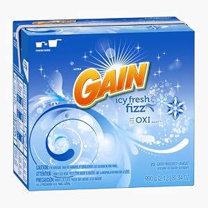 Gain Ultra with Oxi Booster Powder Detergent 22 Loads, 34 Ounce