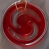 Auto Expressions Nevermind Cranberry Blaze Air Freshener