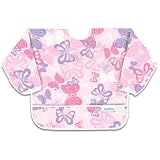 Bumkins Waterproof Sleeved Bib, Butterflies