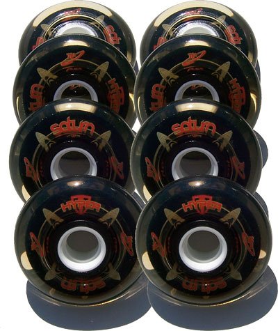 HYPER Inline Skate Wheels SATURN INDOOR HOCKEY 76mm 76a