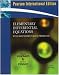 Elementary Differential Equations...