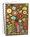 Chocolate Flower Garden - 100% Post-Consumer Compact Journal by Ecojot
