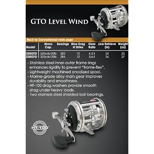 Penn GTO Level Wind Combo