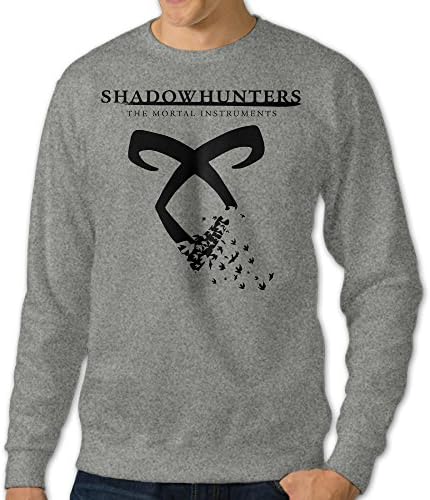 Duola Men's Shadowhunters Clary Frayd Custom Sweatshirt Ash 3X