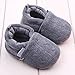 Fheaven Fashion Autumn and Winter Warm Baby Girls Shoes Sneaker Anti-slip Soft Sole Toddler Shoes (US:3, Gray)