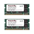 Komputerbay 4GB 2X 2GB DDR2 667MHz PC2-5300 PC2-5400 DDR2 667 (200 PIN) SODIMM Laptop Memory