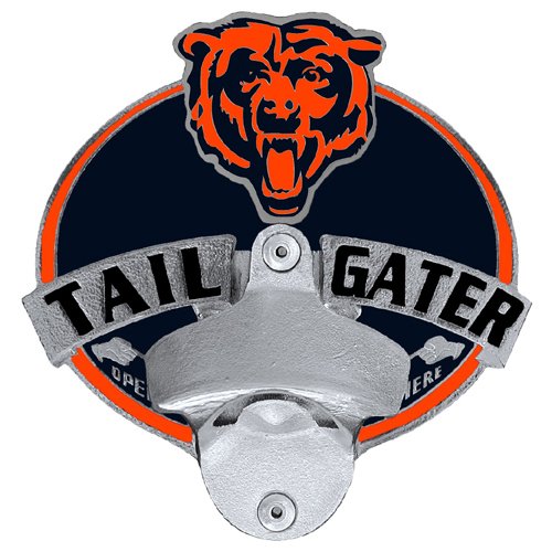 Chicago Bears Bottle Opener Hitch Cover