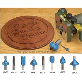 Rockler 1 8'' Roundover with 1 8'' Shank Miniature Router Bits by Rockler