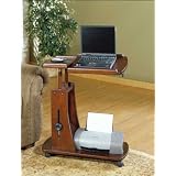 Rosewood Laptop Cart