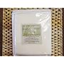 5 Diamond Resort Collection: Bamboo Cotton White W/distintive Pin Stripe Deep Pocket Sheet Set, Queen