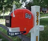 Syracuse Orangemen Helmet Style Mailbox