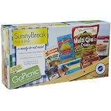 GoPicnic SunnyBreak, Fruit & Fiber, Ready-to-Eat Meals (Pack of 4)