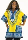Traditional Thailand Style Dashiki - Available in Several Color Combinations