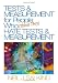 Tests & Measurement for People Who (Think They) Hate Tests & Measurement by Neil J. Salkind ISBN 1412913640