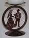 Cowboy Wedding Candle Stand