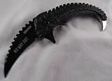 Trademark Black Alien Look Folder Pocket Knife