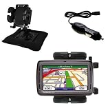 Garmin Nuvi 860 Auto Bean Bag Dash Holder with Car Charger - Uses Gomadic TipExchange