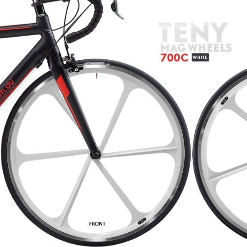 700c Road Bike Wheelset For Sram Shimano 8 9 10 Speed White