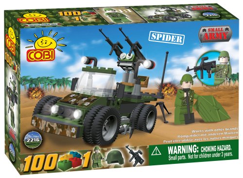 COBI Small Army Spider Vehicle, 100 Piece Set