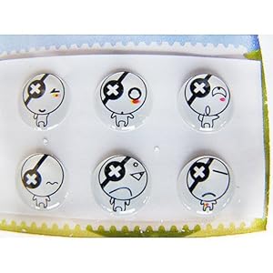 Home Button Sticker for iphone/ipad/itouch, Poisonous, 6 Stickers