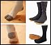 Japanese Ninja Tabi Shoes/Black & 6 Pair Tabi Socks Set! !! w/ Travel Bag