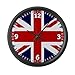 Large Wall Clock British English Flag HD