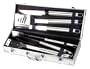 Style Asia HW4112 Chefs Basics Select 6-Piece Stainless-Steel BBQ Set in Metal Case